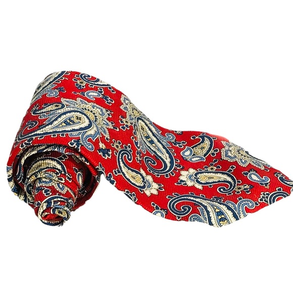 Lauren Ralph Lauren Paisley Design Necktie - Picture 3 of 6